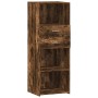 Aparador alto madera de ingeniería roble ahumado 45x42,5x124 cm de , Aparadores - Ref: Foro24-846170, Precio: 77,29 €, Descue...