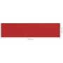 Toldo para balcón HDPE rojo 120x500 cm de vidaXL, Sombrillas - Ref: Foro24-311014, Precio: 14,82 €, Descuento: %