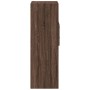 Aparador alto madera de ingeniería marrón roble 45x42,5x124 cm de , Aparadores - Ref: Foro24-846172, Precio: 92,60 €, Descuen...