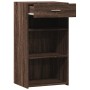 Aparador de madera de ingeniería marrón roble 50x42,5x93 cm de , Aparadores - Ref: Foro24-846333, Precio: 65,64 €, Descuento: %