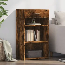 Smoked oak engineered wood sideboard 50x42.5x93 cm by , Sideboards - Ref: Foro24-846331, Price: 62,93 €, Discount: %