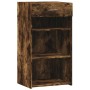 Aparador de madera de ingeniería roble ahumado 50x42,5x93 cm de , Aparadores - Ref: Foro24-846331, Precio: 63,72 €, Descuento: %