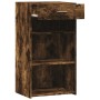Aparador de madera de ingeniería roble ahumado 50x42,5x93 cm de , Aparadores - Ref: Foro24-846331, Precio: 63,72 €, Descuento: %