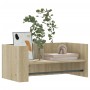Estante de pared madera ingeniería roble Sonoma 70,5x35x30,5 cm de , Estantes y estanterías - Ref: Foro24-848453, Precio: 35,...