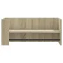 Estante de pared madera ingeniería roble Sonoma 70,5x35x30,5 cm de , Estantes y estanterías - Ref: Foro24-848453, Precio: 34,...