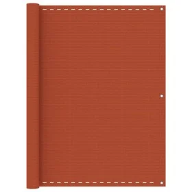 Toldo para balcón HDPE naranja 120x400 cm de vidaXL, Sombrillas - Ref: Foro24-311025, Precio: 19,06 €, Descuento: %