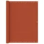 Toldo para balcón HDPE naranja 120x400 cm de vidaXL, Sombrillas - Ref: Foro24-311025, Precio: 19,06 €, Descuento: %