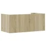Estante de pared madera ingeniería roble Sonoma 70,5x35x30,5 cm de , Estantes y estanterías - Ref: Foro24-848453, Precio: 34,...