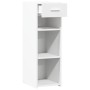 Aparador madera de ingeniería blanco 30x42,5x93 cm de , Aparadores - Ref: Foro24-846306, Precio: 54,10 €, Descuento: %