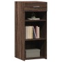 Aparador de madera de ingeniería roble marrón 40x42,5x93 cm de , Aparadores - Ref: Foro24-846319, Precio: 68,12 €, Descuento: %