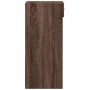 Aparador de madera de ingeniería roble marrón 40x42,5x93 cm de , Aparadores - Ref: Foro24-846319, Precio: 68,12 €, Descuento: %