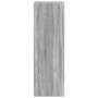 Aparador alto madera de ingeniería gris Sonoma 50x41x124 cm de , Aparadores - Ref: Foro24-846402, Precio: 71,60 €, Descuento: %