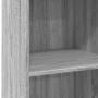 Aparador alto madera de ingeniería gris Sonoma 50x41x124 cm de , Aparadores - Ref: Foro24-846402, Precio: 71,60 €, Descuento: %