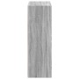 Aparador alto madera de ingeniería gris Sonoma 70x41x124 cm de , Aparadores - Ref: Foro24-846409, Precio: 91,62 €, Descuento: %