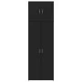 Aparador alto madera de ingeniería negro 80x42,5x249 cm de , Aparadores - Ref: Foro24-3281365, Precio: 277,60 €, Descuento: %