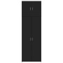 Aparador alto madera de ingeniería negro 80x42,5x249 cm de , Aparadores - Ref: Foro24-3281365, Precio: 282,49 €, Descuento: %