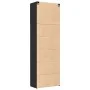Aparador alto madera de ingeniería negro 80x42,5x249 cm de , Aparadores - Ref: Foro24-3281365, Precio: 277,60 €, Descuento: %