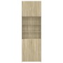 Aparador alto madera de ingeniería roble Sonoma 80x42,5x249 cm de , Aparadores - Ref: Foro24-3281359, Precio: 258,46 €, Descu...