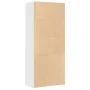 Aparador alto madera de ingeniería blanco 80x42,5x185 cm de , Aparadores - Ref: Foro24-3281378, Precio: 163,76 €, Descuento: %