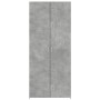 Aparador de madera de ingeniería gris hormigón 80x42,5x185 cm de , Aparadores - Ref: Foro24-3281437, Precio: 202,61 €, Descue...