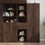 Aparador de madera de ingeniería marrón roble 45x42,5x185 cm de , Aparadores - Ref: Foro24-3281454, Precio: 131,15 €, Descuen...