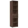 Aparador de madera de ingeniería marrón roble 45x42,5x185 cm de , Aparadores - Ref: Foro24-3281454, Precio: 129,13 €, Descuen...