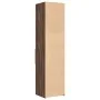 Aparador de madera de ingeniería marrón roble 45x42,5x185 cm de , Aparadores - Ref: Foro24-3281454, Precio: 129,13 €, Descuen...