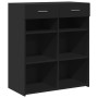 Aparador de madera de ingeniería negro 80x42,5x93 cm de , Aparadores - Ref: Foro24-3281477, Precio: 100,58 €, Descuento: %