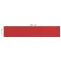 Toldo para balcón HDPE rojo 90x500 cm de vidaXL, Sombrillas - Ref: Foro24-311010, Precio: 13,29 €, Descuento: %