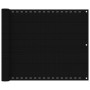 Toldo para balcón HDPE negro 75x400 cm de vidaXL, Sombrillas - Ref: Foro24-311029, Precio: 18,31 €, Descuento: %