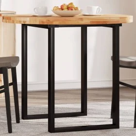 Massiver runder Akazienholztisch Ø90x4 cm von , Tischplatten - Ref: Foro24-4008705, Preis: 148,10 €, Rabatt: %