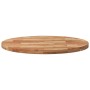 Tablero de mesa redondo madera maciza de acacia Ø90x4 cm de , Tableros para mesas - Ref: Foro24-4008705, Precio: 150,79 €, De...