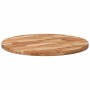 Tablero de mesa redondo madera maciza de acacia Ø90x4 cm de , Tableros para mesas - Ref: Foro24-4008705, Precio: 150,79 €, De...