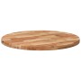 Tablero de mesa redondo madera maciza de acacia Ø90x4 cm de , Tableros para mesas - Ref: Foro24-4008705, Precio: 150,79 €, De...