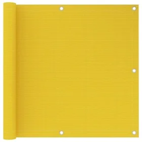 Yellow HDPE balcony awning 90x600 cm by vidaXL, Umbrellas - Ref: Foro24-310999, Price: 17,75 €, Discount: %
