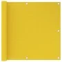Gelbe HDPE-Balkonmarkise 90x600 cm von vidaXL, Sonnenschirme - Ref: Foro24-310999, Preis: 17,75 €, Rabatt: %