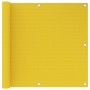 Toldo para balcón HDPE amarillo 90x600 cm de vidaXL, Sombrillas - Ref: Foro24-310999, Precio: 22,25 €, Descuento: %