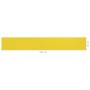 Toldo para balcón HDPE amarillo 90x600 cm de vidaXL, Sombrillas - Ref: Foro24-310999, Precio: 22,25 €, Descuento: %