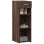 Aparador de madera de ingeniería marrón roble 30x42,5x93 cm de , Aparadores - Ref: Foro24-846312, Precio: 53,88 €, Descuento: %