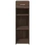 Aparador de madera de ingeniería marrón roble 30x42,5x93 cm de , Aparadores - Ref: Foro24-846312, Precio: 53,20 €, Descuento: %