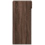 Aparador de madera de ingeniería marrón roble 30x42,5x93 cm de , Aparadores - Ref: Foro24-846312, Precio: 53,88 €, Descuento: %