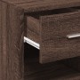 Aparador de madera de ingeniería marrón roble 30x42,5x93 cm de , Aparadores - Ref: Foro24-846312, Precio: 53,88 €, Descuento: %