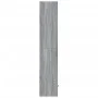 Estantería de madera de ingeniería gris Sonoma 40x36x189 cm de , Librerías y estanterías - Ref: Foro24-848246, Precio: 76,97 ...