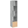 Estantería de madera de ingeniería gris Sonoma 40x36x189 cm de , Librerías y estanterías - Ref: Foro24-848246, Precio: 77,94 ...
