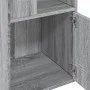 Estantería de madera de ingeniería gris Sonoma 40x36x189 cm de , Librerías y estanterías - Ref: Foro24-848246, Precio: 76,97 ...