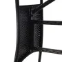 Mesa de jardín 80x80x74 cm ratán sintético negro de , Mesas de jardín - Ref: Foro24-318712, Precio: 86,25 €, Descuento: %