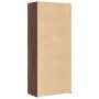 Aparador de madera de ingeniería marrón roble 80x42,5x185 cm de , Aparadores - Ref: Foro24-3281440, Precio: 187,51 €, Descuen...