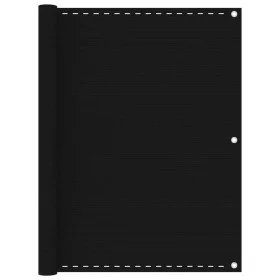 Toldo para balcón HDPE negro 120x400 cm de vidaXL, Sombrillas - Ref: Foro24-311037, Precio: 19,78 €, Descuento: %