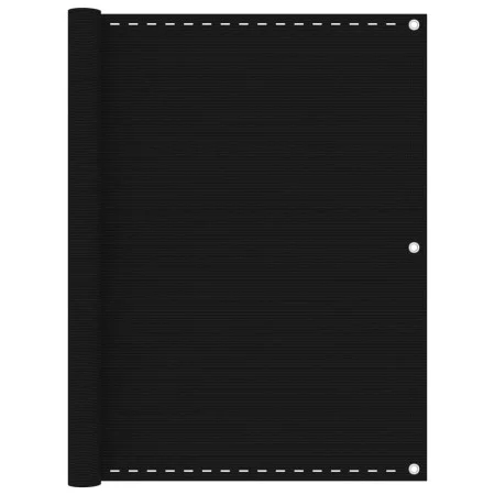 Toldo para balcón HDPE negro 120x400 cm de vidaXL, Sombrillas - Ref: Foro24-311037, Precio: 19,78 €, Descuento: %