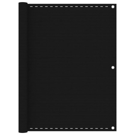Toldo para balcón HDPE negro 120x400 cm de vidaXL, Sombrillas - Ref: Foro24-311037, Precio: 20,22 €, Descuento: %